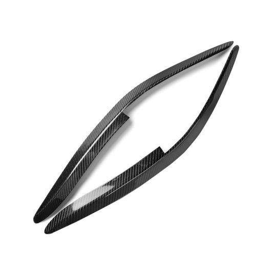 2 PCS Carbon Fiber Car Lamp Eyebrow Decorative Sticker for 1998-2002 Honda Accord - Lamp Decoration by PMC Jewellery | Online Shopping South Africa | PMC Jewellery | Buy Now Pay Later Mobicred