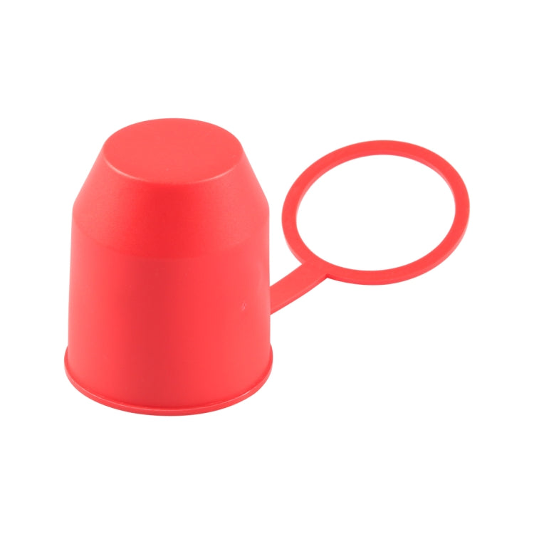 50mm Plastic Car Truck Tow Ball Cover Cap Towing Hitch Trailer Towball Protection (Red) - Towing Bars by PMC Jewellery | Online Shopping South Africa | PMC Jewellery | Buy Now Pay Later Mobicred