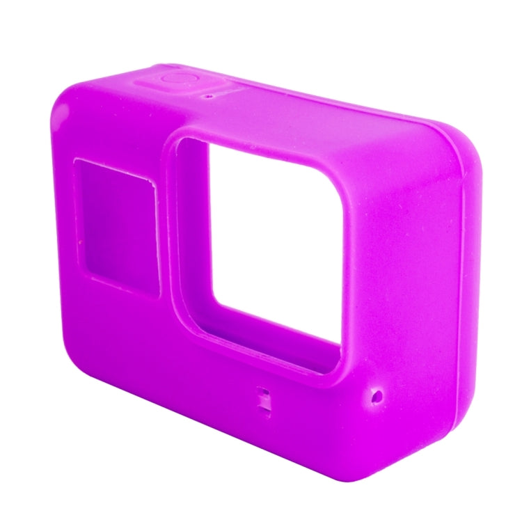 For GoPro HERO5 Silicone Housing Protective Case Cover Shell(Purple) - Silicone Cases by PMC Jewellery | Online Shopping South Africa | PMC Jewellery | Buy Now Pay Later Mobicred