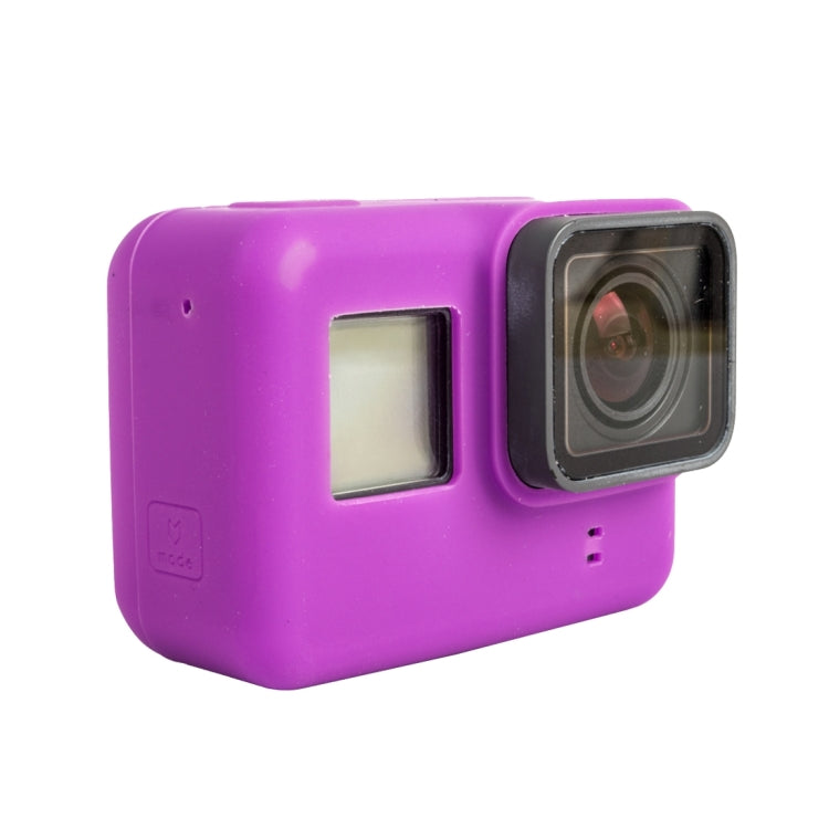 For GoPro HERO5 Silicone Housing Protective Case Cover Shell(Purple) - Silicone Cases by PMC Jewellery | Online Shopping South Africa | PMC Jewellery | Buy Now Pay Later Mobicred