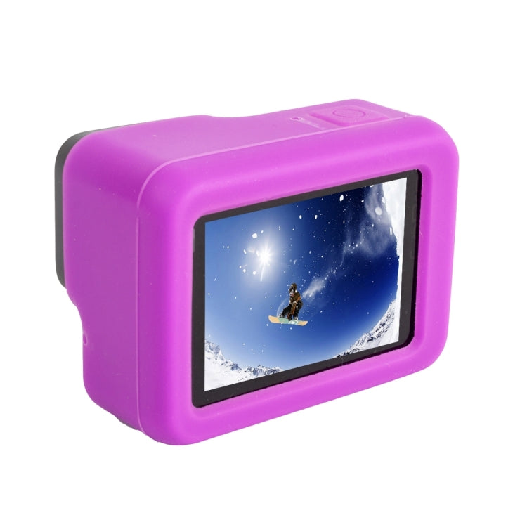 For GoPro HERO5 Silicone Housing Protective Case Cover Shell(Purple) - Silicone Cases by PMC Jewellery | Online Shopping South Africa | PMC Jewellery | Buy Now Pay Later Mobicred