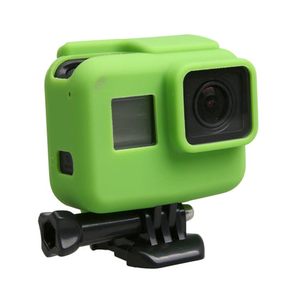 Original for GoPro HERO5 Silicone Border Frame Mount Housing Protective Case Cover Shell(Green) - Silicone Cases by PMC Jewellery | Online Shopping South Africa | PMC Jewellery | Buy Now Pay Later Mobicred