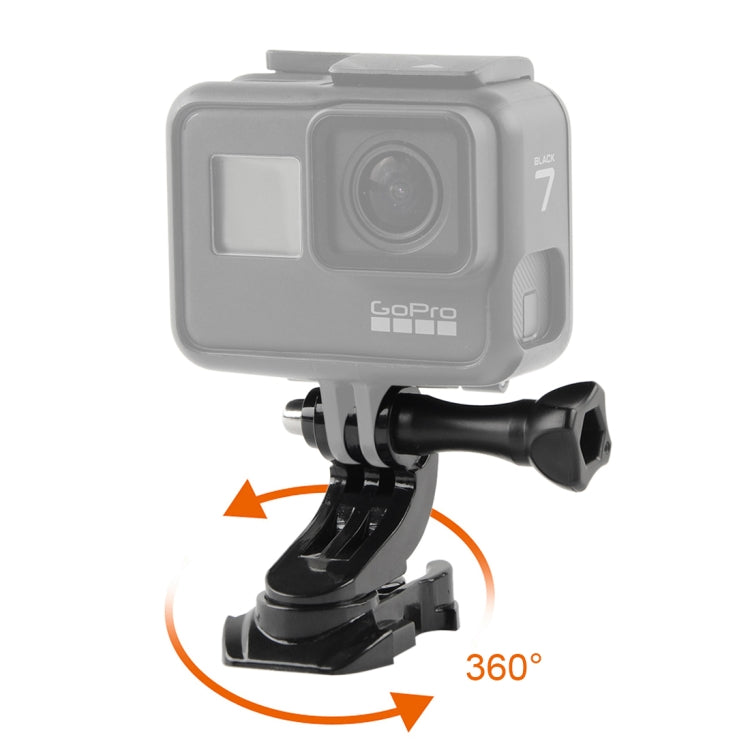 GP451 360-degree Rotating J-type Base for GoPro Hero12 Black / Hero11 /10 /9 /8 /7 /6 /5, Insta360 Ace / Ace Pro, DJI Osmo Action 4 and Other Action Cameras - Connection Mount by PMC Jewellery | Online Shopping South Africa | PMC Jewellery | Buy Now Pay Later Mobicred