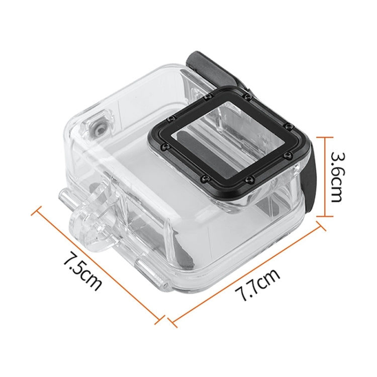 GP452 Waterproof Case + Touch Back Cover for GoPro HERO7 White / Silver - Waterproof Cases by PMC Jewellery | Online Shopping South Africa | PMC Jewellery | Buy Now Pay Later Mobicred