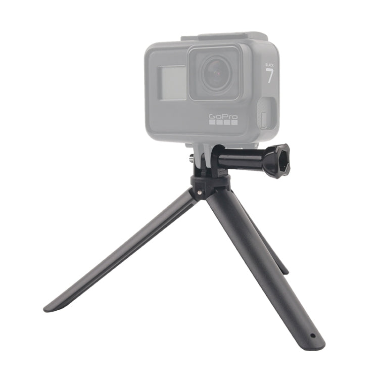 GP456 Tripod Bracket for GoPro Hero12 Black / Hero11 /10 /9 /8 /7 /6 /5, Insta360 Ace / Ace Pro, DJI Osmo Action 4 and Other Action Cameras and 4-6.8 inch Phones - Holder by PMC Jewellery | Online Shopping South Africa | PMC Jewellery | Buy Now Pay Later Mobicred