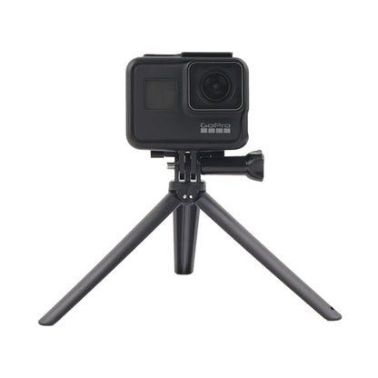 GP456 Tripod Bracket for GoPro Hero12 Black / Hero11 /10 /9 /8 /7 /6 /5, Insta360 Ace / Ace Pro, DJI Osmo Action 4 and Other Action Cameras and 4-6.8 inch Phones - Holder by PMC Jewellery | Online Shopping South Africa | PMC Jewellery | Buy Now Pay Later Mobicred