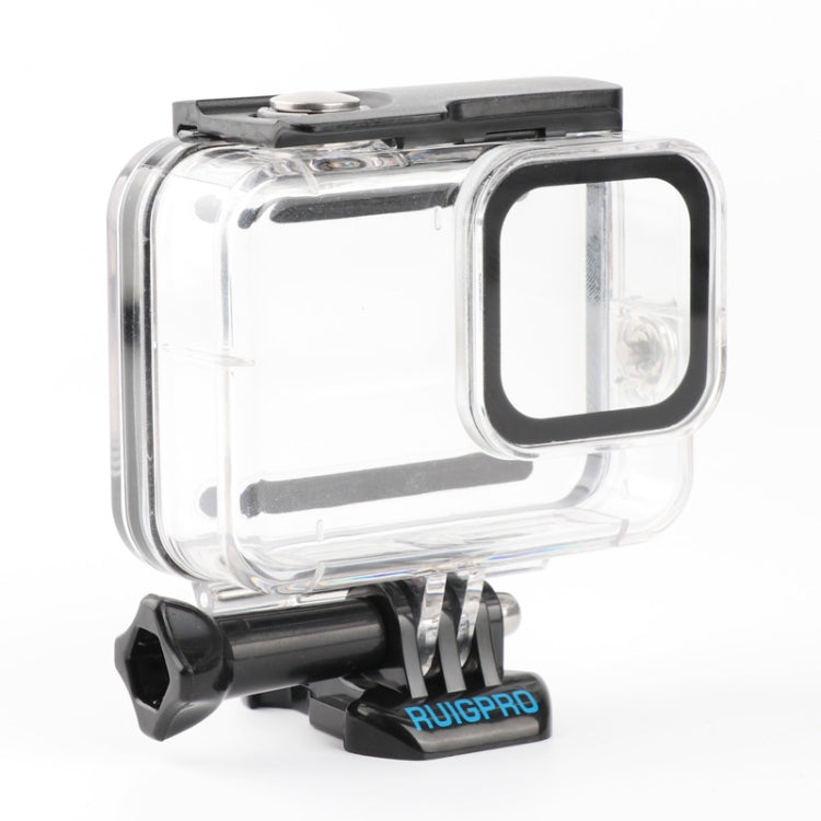 RUIGPRO for GoPro HERO8 Black 45m Waterproof Housing Protective Case with Buckle Basic Mount & Screw(Transparent) - Waterproof Cases by RUIGPRO | Online Shopping South Africa | PMC Jewellery | Buy Now Pay Later Mobicred