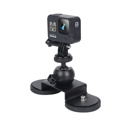 Car Suction Cup Mount Bracket for GoPro Hero11 Black / HERO10 Black / HERO9 Black / HERO8 Black /7 /6 /5 /5 Session /4 Session /4 /3+ /3 /2 /1, Xiaoyi and Other Action Cameras,, Size: M(Black) - Holder by PMC Jewellery | Online Shopping South Africa | PMC Jewellery | Buy Now Pay Later Mobicred