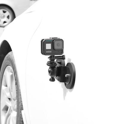 Car Suction Cup Mount Bracket for GoPro Hero11 Black / HERO10 Black / HERO9 Black / HERO8 Black /7 /6 /5 /5 Session /4 Session /4 /3+ /3 /2 /1, Xiaoyi and Other Action Cameras,, Size: M(Black) - Holder by PMC Jewellery | Online Shopping South Africa | PMC Jewellery | Buy Now Pay Later Mobicred