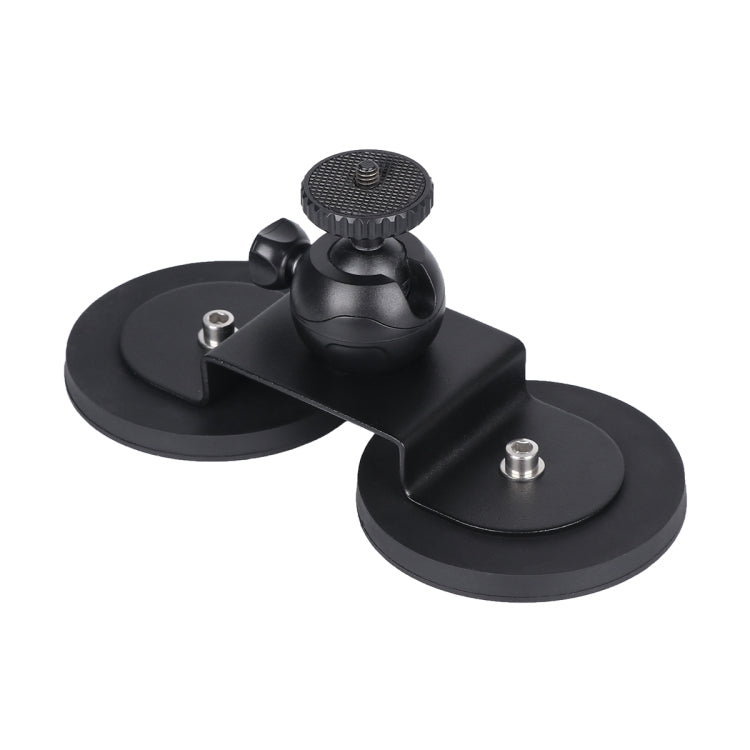 Car Suction Cup Mount Bracket for GoPro Hero11 Black / HERO10 Black / HERO9 Black / HERO8 Black /7 /6 /5 /5 Session /4 Session /4 /3+ /3 /2 /1, Xiaoyi and Other Action Cameras, Size: L(Black) - Holder by PMC Jewellery | Online Shopping South Africa | PMC Jewellery | Buy Now Pay Later Mobicred