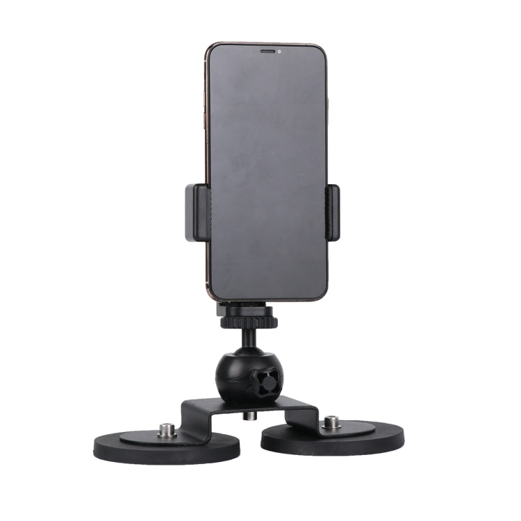 Car Suction Cup Mount Bracket for GoPro Hero11 Black / HERO10 Black / HERO9 Black / HERO8 Black /7 /6 /5 /5 Session /4 Session /4 /3+ /3 /2 /1, Xiaoyi and Other Action Cameras, Size: L(Black) - Holder by PMC Jewellery | Online Shopping South Africa | PMC Jewellery | Buy Now Pay Later Mobicred