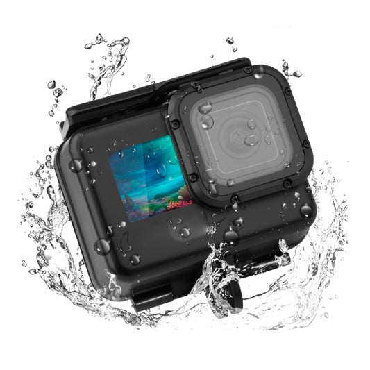 50m Waterproof Housing Protective Case with Buckle Basic Mount & Screw for GoPro HERO10 Black / HERO9 Black (Black) - Waterproof Cases by PMC Jewellery | Online Shopping South Africa | PMC Jewellery | Buy Now Pay Later Mobicred