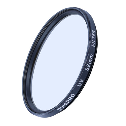 RUIGPRO for GoPro HERO10 Black / HERO9 Black Professional 52mm UV Lens Filter with Filter Adapter Ring & Lens Cap - Lens Filter by RUIGPRO | Online Shopping South Africa | PMC Jewellery | Buy Now Pay Later Mobicred