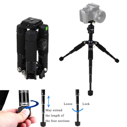 Fotopro M-5 MINI Adjustable 160mm-470mm 3kg Burden Aluminium Alloy Tripod Holder Stand Mount for Card Machine & DSLR & Lomo & Mirrorless Camera & Digital Camera - Tripods by Fotopro | Online Shopping South Africa | PMC Jewellery | Buy Now Pay Later Mobicred