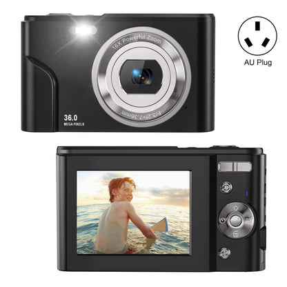 DC311 2.4 inch 36MP 16X Zoom 2.7K Full HD Digital Camera Children Card Camera, AU Plug (Black) - Children Cameras by PMC Jewellery | Online Shopping South Africa | PMC Jewellery | Buy Now Pay Later Mobicred