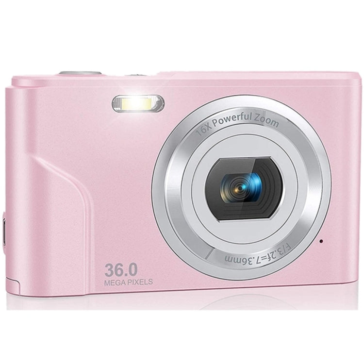 DC311 2.4 inch 36MP 16X Zoom 2.7K Full HD Digital Camera Children Card Camera, AU Plug (Pink) - Children Cameras by PMC Jewellery | Online Shopping South Africa | PMC Jewellery | Buy Now Pay Later Mobicred