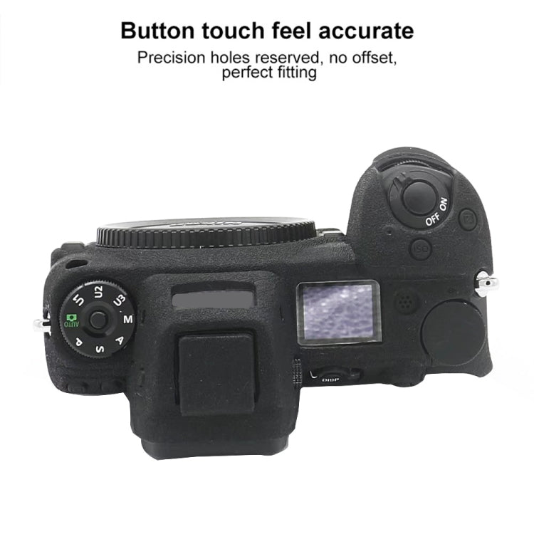 For Nikon Z7 II Soft Silicone Protective Case (Black) - Protective Case by PMC Jewellery | Online Shopping South Africa | PMC Jewellery