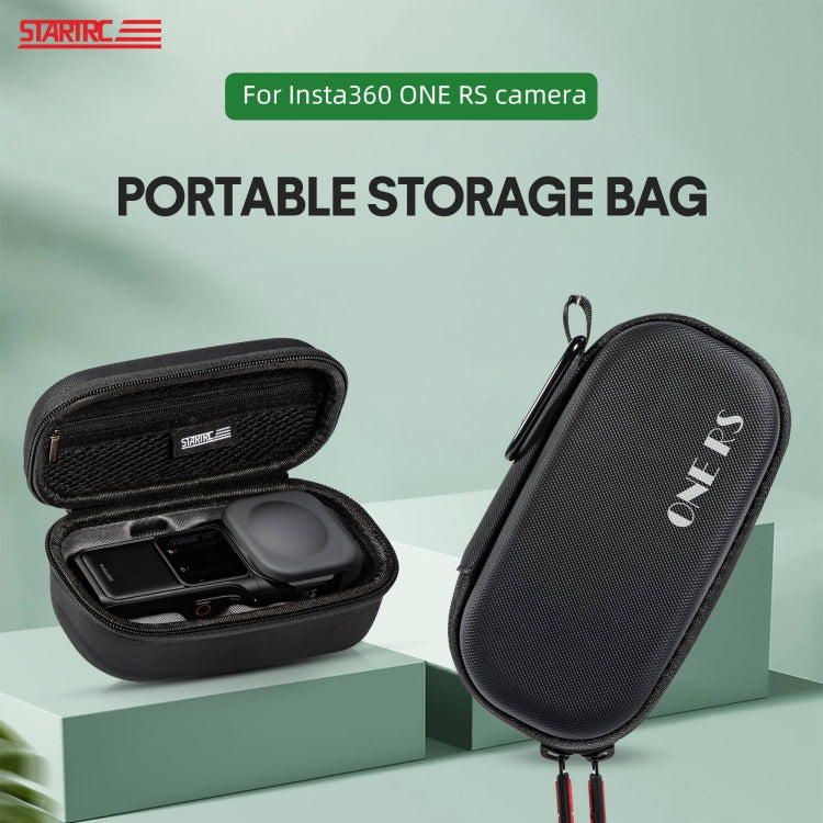 For Insta360 ONE RS 1-Inch 360 Edition STARTRC Camera PU Carry Case (Black) - Case & Bags by STARTRC | Online Shopping South Africa | PMC Jewellery | Buy Now Pay Later Mobicred