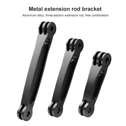 3 in 1 Joint Aluminum Extension Arm Grip Extenter for GoPro Hero12 Black / Hero11 /10 /9 /8 /7 /6 /5, Insta360 Ace / Ace Pro, DJI Osmo Action 4 and Other Action Cameras - Others by PMC Jewellery | Online Shopping South Africa | PMC Jewellery | Buy Now Pay Later Mobicred