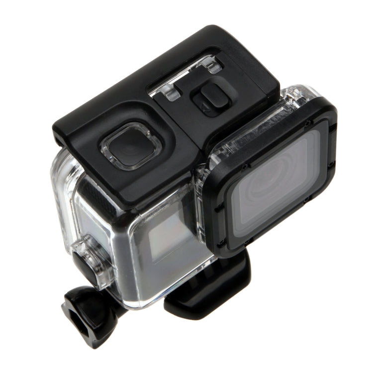 For GoPro  NEW HERO /HERO6   /5  30m Waterproof Housing Protective Case + Hollow Back Cover with Buckle Basic Mount & Screw, No Need to Disassemble Lens(GP413) - Waterproof Cases by PMC Jewellery | Online Shopping South Africa | PMC Jewellery | Buy Now Pay Later Mobicred