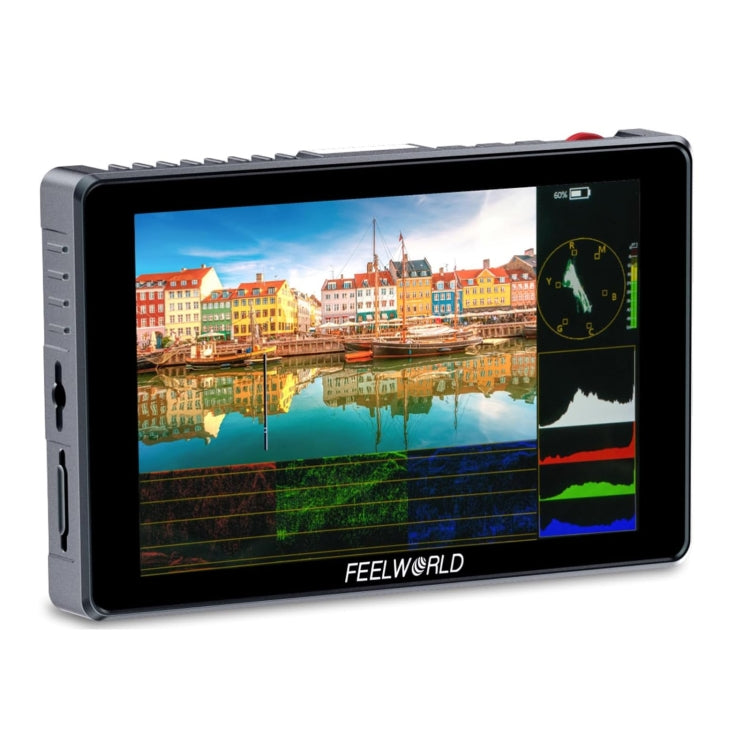 FEELWORLD S7 7-inch 12G-SDI HDMI2.0 Camera Field Monitor High Brightness1600nit Touchscreen (Black) - On-camera Monitors by FEELWORLD | Online Shopping South Africa | PMC Jewellery