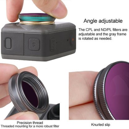 Sunnylife OA-FI171 ND32 Lens Filter for DJI OSMO ACTION -  by Sunnylife | Online Shopping South Africa | PMC Jewellery | Buy Now Pay Later Mobicred