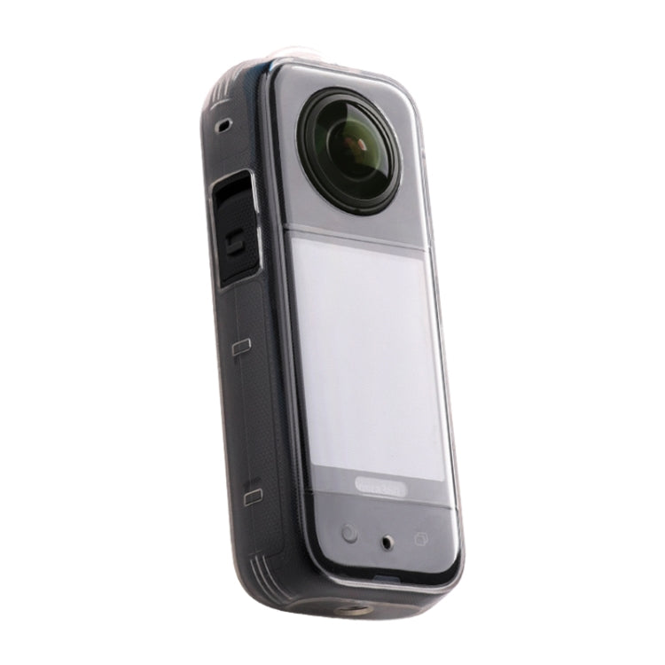 For Insta360 X3 Hollow Clear TPU Protective Case (Transparent) - Case & Bags by PMC Jewellery | Online Shopping South Africa | PMC Jewellery | Buy Now Pay Later Mobicred