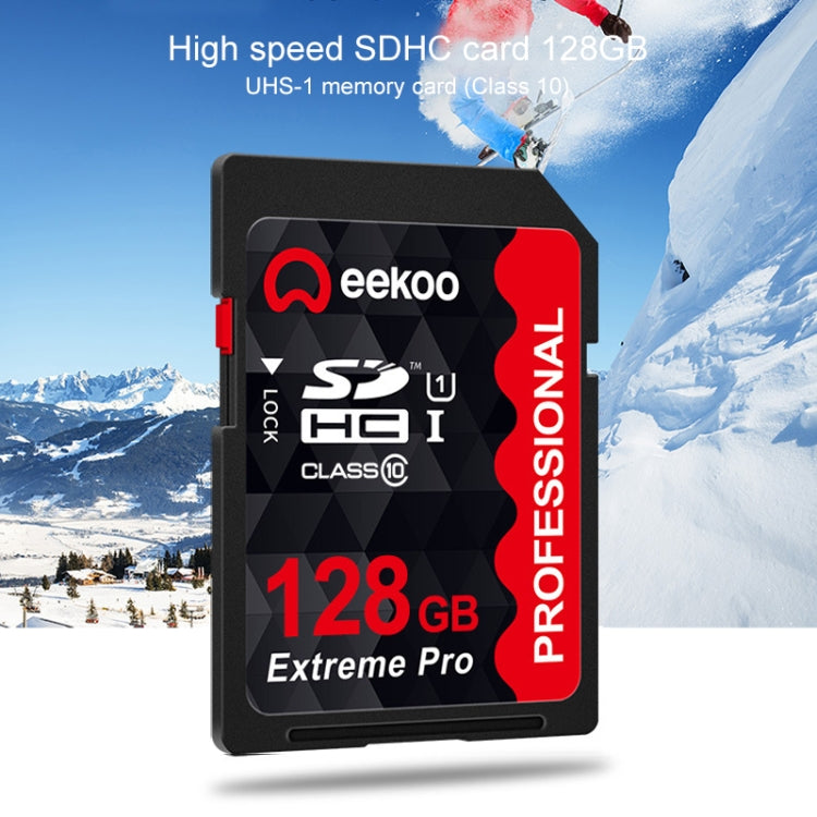 eekoo 128GB High Speed Class 10 SD Memory Card for All Digital Devices with SD Card Slot - SD Card by eekoo | Online Shopping South Africa | PMC Jewellery | Buy Now Pay Later Mobicred