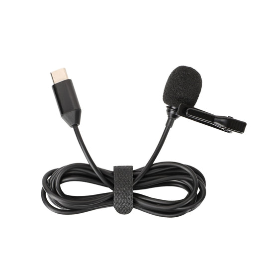 For Insta360 X4 Sunnylife Lavalier Clip Type-C Recording Microphone (Black) - Others by Sunnylife | Online Shopping South Africa | PMC Jewellery | Buy Now Pay Later Mobicred