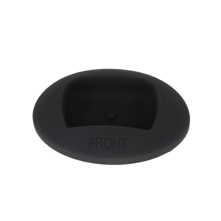 For Insta360 X4 Silicone Base Desktop Stand (Black) - Mount & Holder by PMC Jewellery | Online Shopping South Africa | PMC Jewellery