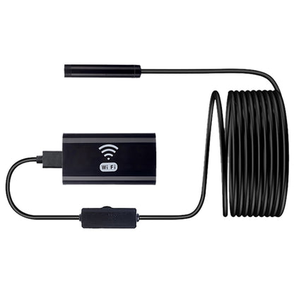 F99 HD Mobile Phone Endoscope, 8mm Waterproof Pipe Endoscope, Wifi Version, Flexible Cord, Length: 5m (Black) -  by PMC Jewellery | Online Shopping South Africa | PMC Jewellery | Buy Now Pay Later Mobicred