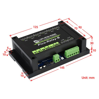 Waveshare Multi Protection 8-Channel Industrial Relay Module for Raspberry Pi Pico - Mini PC Accessories by WAVESHARE | Online Shopping South Africa | PMC Jewellery | Buy Now Pay Later Mobicred