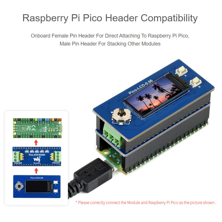 Waveshare 2-Channel RS485 Module for Raspberry Pi Pico, SP3485 Transceiver, UART To RS485 - Modules Expansions Accessories by WAVESHARE | Online Shopping South Africa | PMC Jewellery | Buy Now Pay Later Mobicred