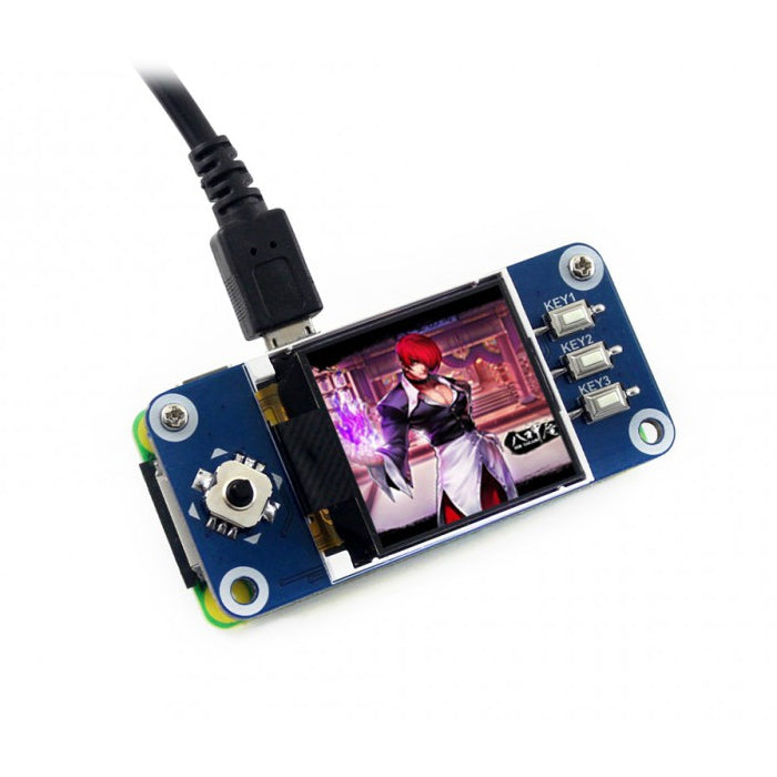 WAVESHARE 128x128 1.44inch LCD Display HAT for Raspberry Pi - LCD & LED Display Module by PMC Jewellery | Online Shopping South Africa | PMC Jewellery | Buy Now Pay Later Mobicred