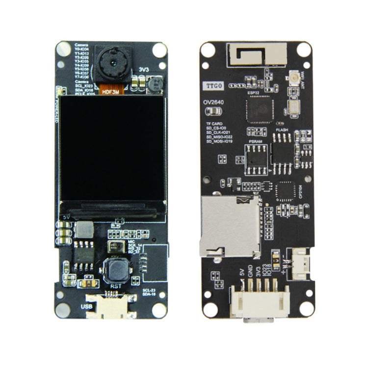 TTGO T-Camera Plus ESP32-DOWDQ6 8MB SPRAM Camera Module OV2640 1.3 inch Display Camera - Module by TTGO | Online Shopping South Africa | PMC Jewellery