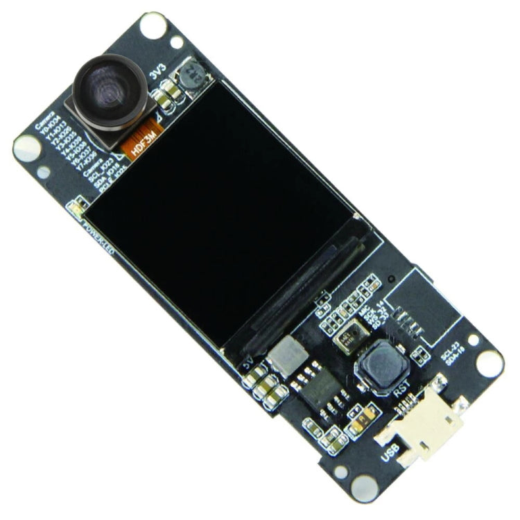 TTGO T-Camera Plus Fish-eye Lens ESP32-DOWDQ6 8MB SPRAM Camera Module OV2640 1.3 inch Display Camera - Module by TTGO | Online Shopping South Africa | PMC Jewellery | Buy Now Pay Later Mobicred