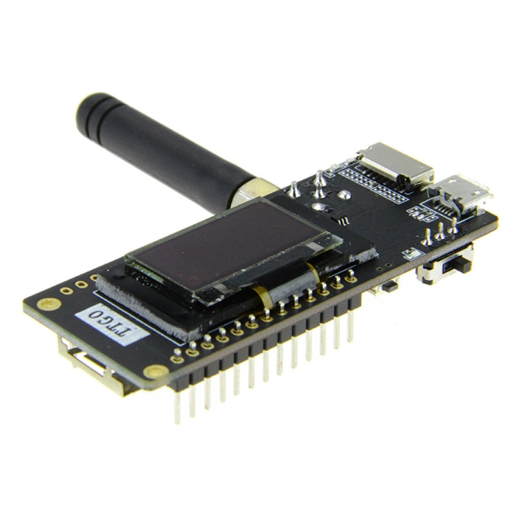 TTGO LORA32 V2.1 ESP32 0.96 inch OLED Bluetooth WiFi Wireless Module 868MHz SMA IP5306 Module with Antenna - Module by TTGO | Online Shopping South Africa | PMC Jewellery