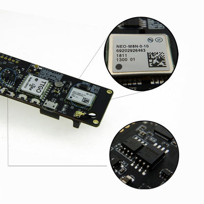 TTGO T-Beam ESP32 Bluetooth WiFi Module 868MHz GPS NEO-M8N LORA 32 Module with Antenna & 18650 Battery Holder - Module by TTGO | Online Shopping South Africa | PMC Jewellery