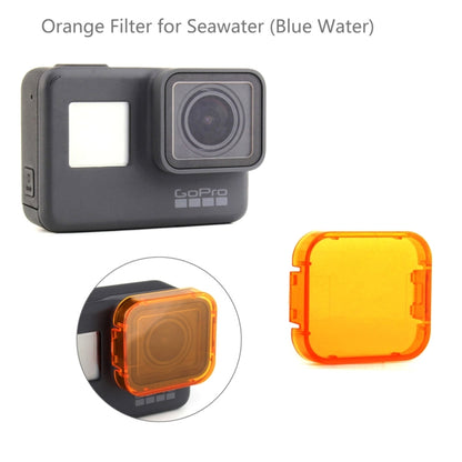 6 in 1 for GoPro HERO5 Sport Action Camera Professional Colorized Lens Filter(Red + Yellow + Purple + Pink + Orange + Grey) - Lens Filter by PMC Jewellery | Online Shopping South Africa | PMC Jewellery | Buy Now Pay Later Mobicred