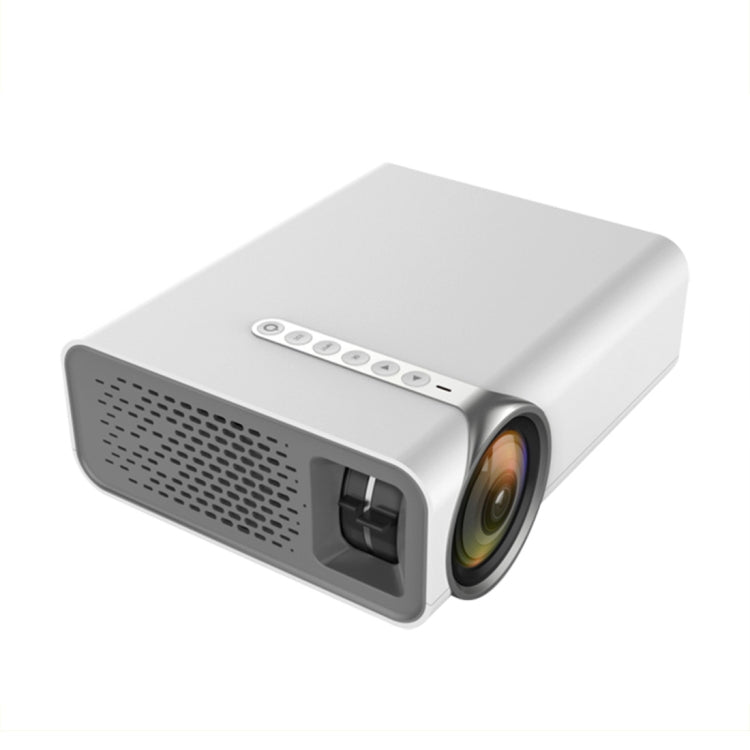 YG520 1800 Lumens HD LCD Projector,Built in Speaker,Can Read U disk, Mobile hard disk,SD Card, AV connect DVD, Set top box. (White) - LED Projector by PMC Jewellery | Online Shopping South Africa | PMC Jewellery | Buy Now Pay Later Mobicred