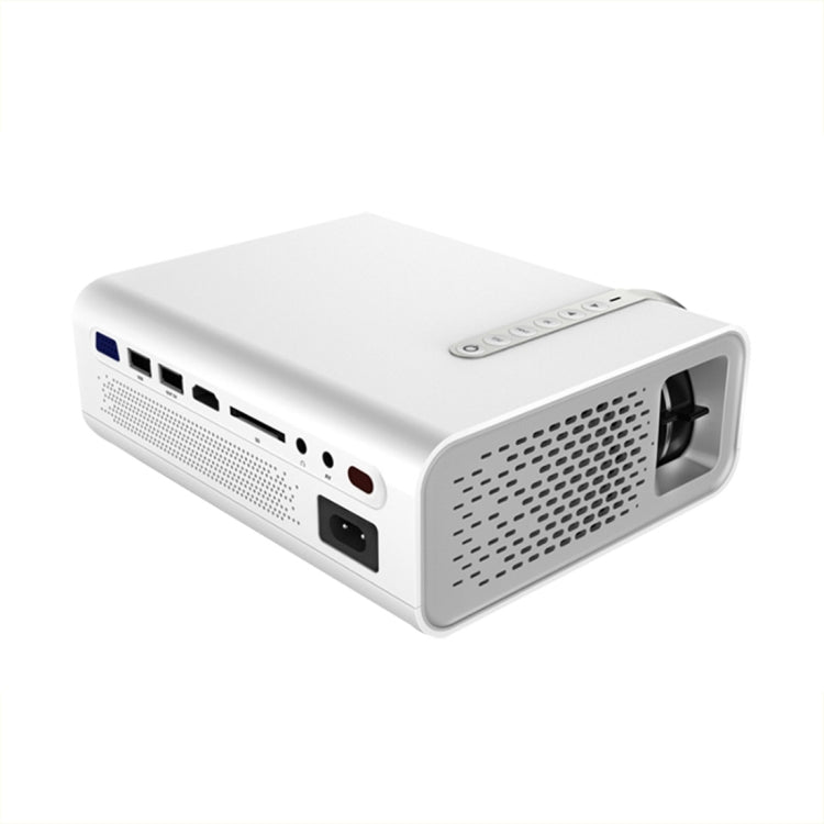 YG520 1800 Lumens HD LCD Projector,Built in Speaker,Can Read U disk, Mobile hard disk,SD Card, AV connect DVD, Set top box. (White) - LED Projector by PMC Jewellery | Online Shopping South Africa | PMC Jewellery | Buy Now Pay Later Mobicred