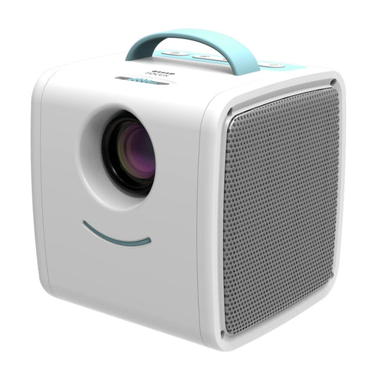 W-S1 10W Children Video Projector 30 Lumens HD 1080P LCD Technology, Support AV / USB / Mini SD Card / HDMI / Audio (Blue) - Mini Projector by PMC Jewellery | Online Shopping South Africa | PMC Jewellery | Buy Now Pay Later Mobicred