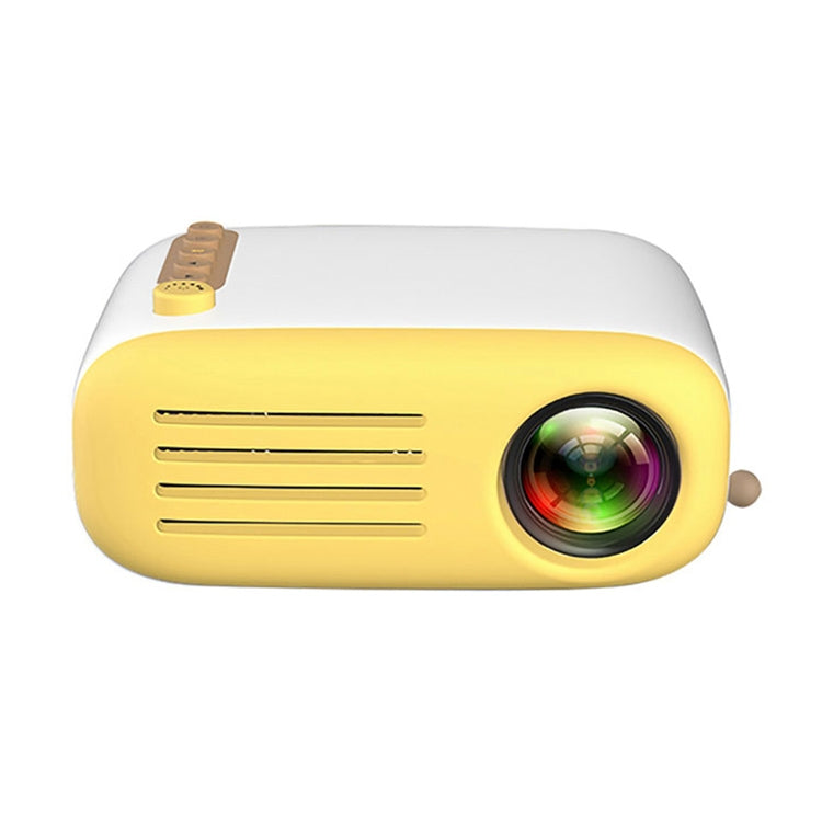 YG200 Portable LED Pocket Mini Projector AV SD HDMI Video Movie Game Home Theater Video Projector(Yellow and White) - LED Projector by PMC Jewellery | Online Shopping South Africa | PMC Jewellery | Buy Now Pay Later Mobicred