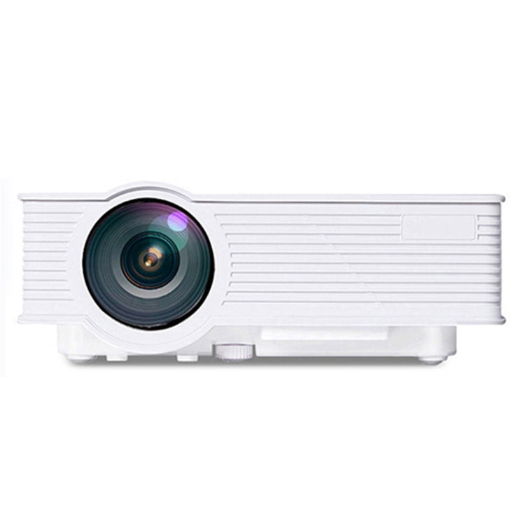 LY-40 1800 Lumens 1280 x 800 Home Theater LED Projector with Remote Control, EU Plug (White) - LED Projector by PMC Jewellery | Online Shopping South Africa | PMC Jewellery | Buy Now Pay Later Mobicred