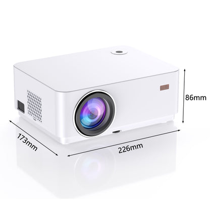 D5 Electronic Focus Android 11 System Projector 2GB+16GB, Support 8K Resolution & 2.4+5G Wifi & BT5.0, EU Plug - LED Projector by PMC Jewellery | Online Shopping South Africa | PMC Jewellery | Buy Now Pay Later Mobicred