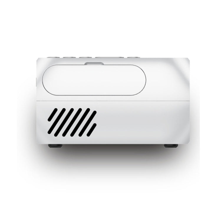 YG320 320*240 Mini LED Projector Home Theater, Support HDMI & AV & SD & USB(White) - Mini Projector by PMC Jewellery | Online Shopping South Africa | PMC Jewellery | Buy Now Pay Later Mobicred