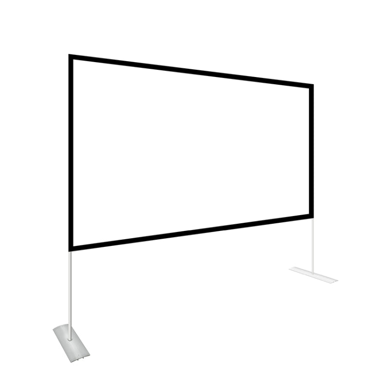 Outdoor Bracket Folding Polyester Projector Film Curtain, Size: 120 inch (16:9) - Film Curtains by PMC Jewellery | Online Shopping South Africa | PMC Jewellery | Buy Now Pay Later Mobicred