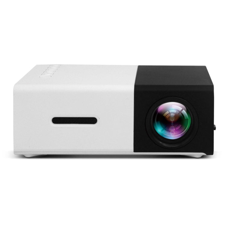 YG300 400LM Portable Mini Home Theater LED Projector with Remote Controller, Support HDMI, AV, SD, USB Interfaces, (Built-in 1300mAh Lithium battery)(Black) - LED Projector by PMC Jewellery | Online Shopping South Africa | PMC Jewellery | Buy Now Pay Later Mobicred