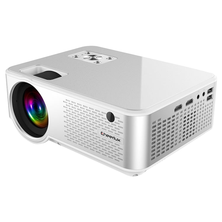 Cheerlux C9 1280x720 720P HD Smart Projector, Support HDMI x 2 / USB x 2 / VGA / AV(White) - LED Projector by Cheerlux | Online Shopping South Africa | PMC Jewellery | Buy Now Pay Later Mobicred