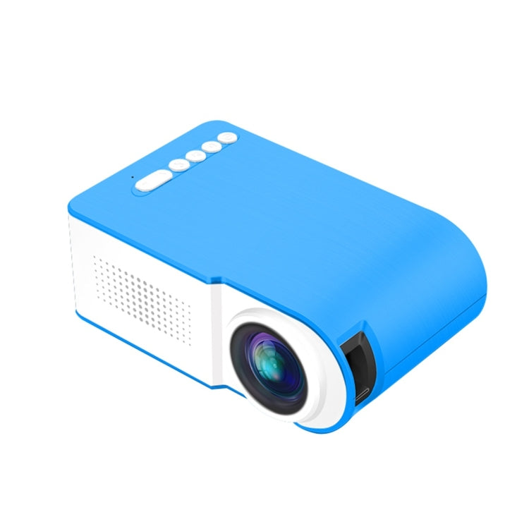 YG210 320x240 400-600LM Mini LED Projector Home Theater, Support HDMI & AV & SD & USB, General Version (Blue) - LED Projector by PMC Jewellery | Online Shopping South Africa | PMC Jewellery | Buy Now Pay Later Mobicred